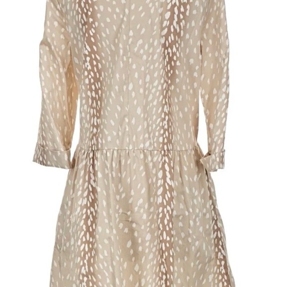 TUCKERNUCK
Antelope Royal Shirt Dress
White, Tan, Size S - Picture 10 of 11